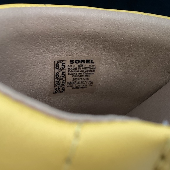 SOREL Ella III Quilted Puff Slide Sandal (Women), size 8.5 M - Picture 4 of 11